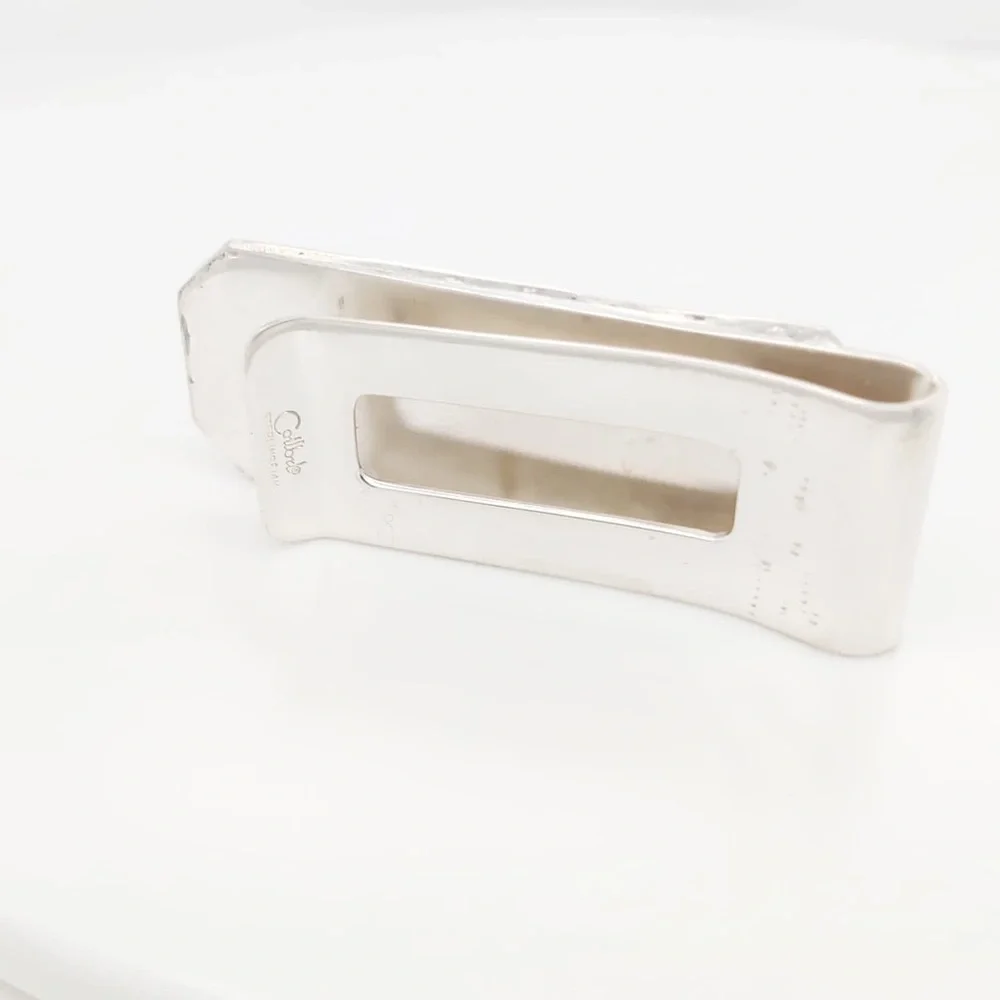 Sterling Silver 925 & 14k Gold Vintage Colibri Money 💵 Clip